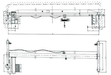 LXB型防爆電動單梁懸掛起重機(jī)